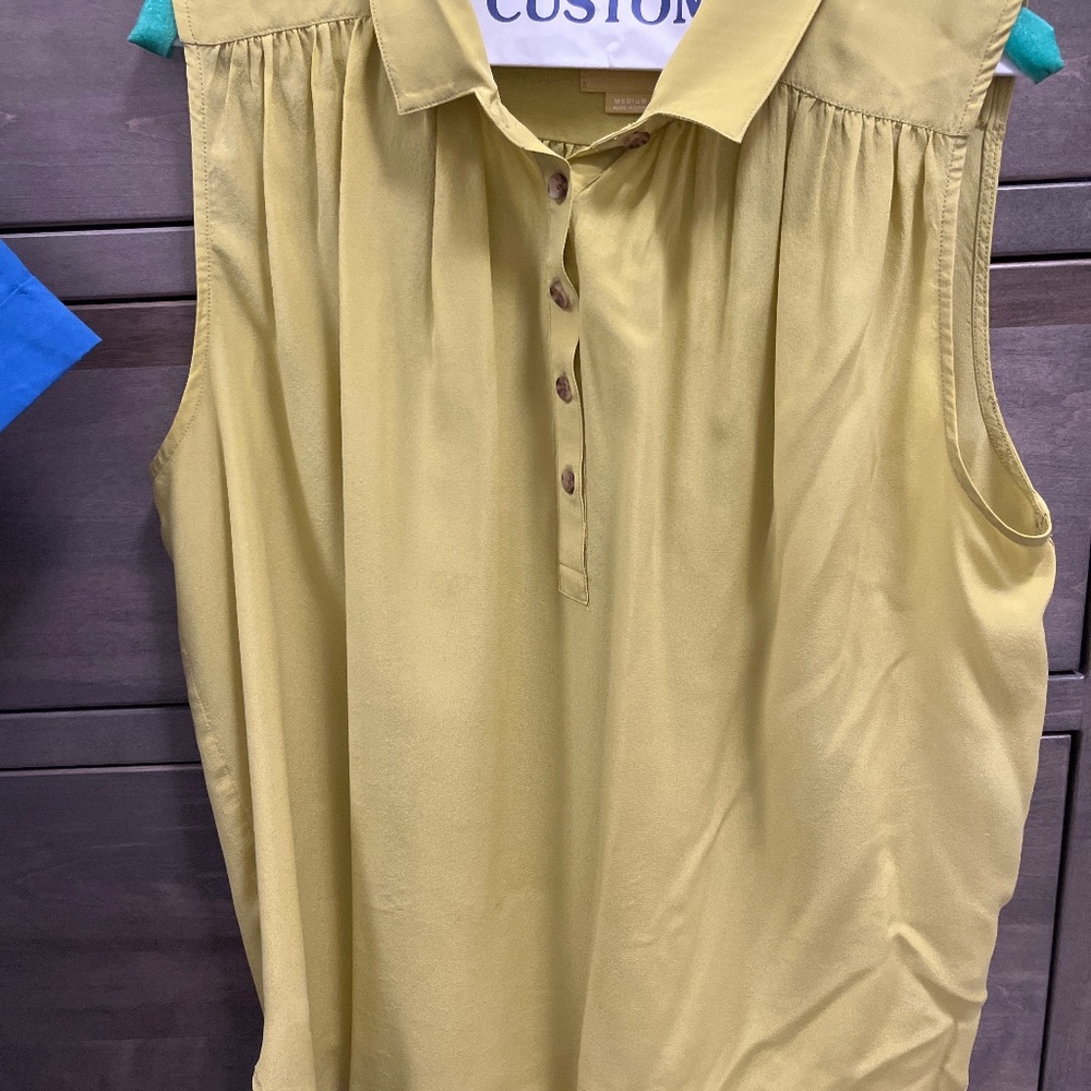 Maeve silk shirt size M